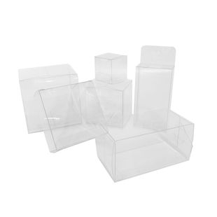 现货PVC包装盒子手办模型盒长方形防尘透明礼品盒PET塑料胶盒定做