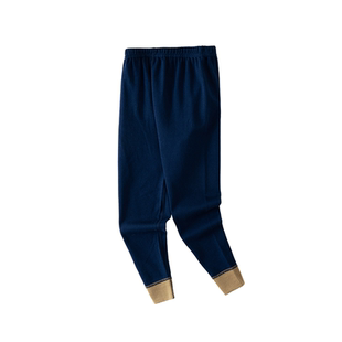 儿童秋裤薄款纯棉宝宝内穿打底棉毛裤青少年居家睡裤男童秋冬线裤