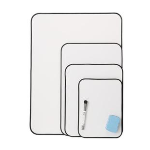 软边绿板写字板支架式磁性家用儿童商用挂式双面写字板可擦写小黑板白班桌面办公备忘提示板留言板黑色边3045