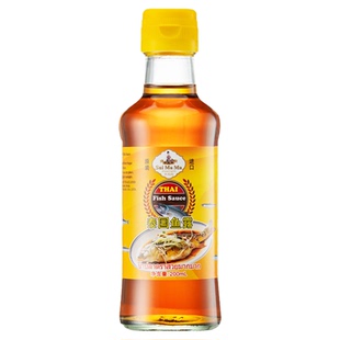 泰国原装进口水妈妈鱼露200ml泰式商用调料凤尾鱼汁小瓶凉拌咸菜