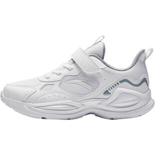 安踏女童鞋儿童运动鞋春季新款软底跑鞋大童女孩学生小白鞋男春秋