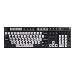 YG108黑吉蛇印花集三模机械键盘客制化套件无线电竞游戏蓝牙键盘