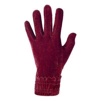 户外健身女士冬季骑行金丝绒手套