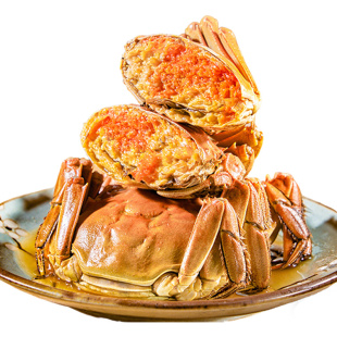 三凤桥花雕醉蟹醉虾罗氏虾熟醉蟹大闸蟹螃蟹年货顺丰包邮