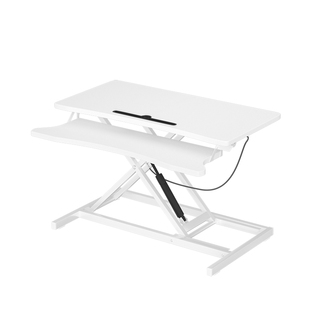 气动折叠增高站立式升降工作台办公室桌子电动桌面升降桌电脑支架