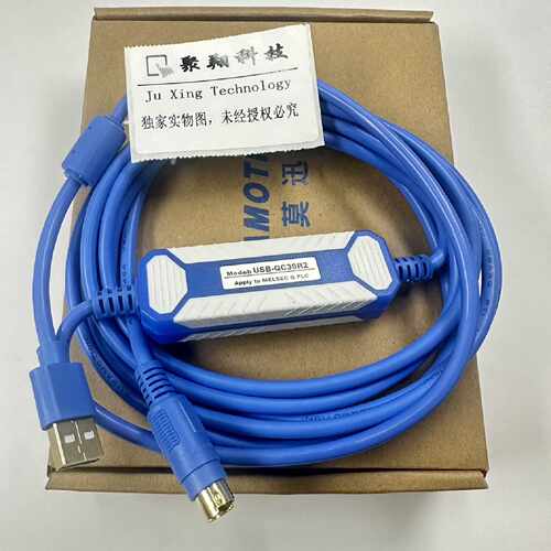 议价包邮Q系列编程电缆三菱PLC编程电缆 下载线数据USB-QC30R2（6