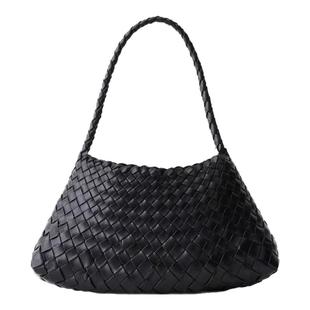 dragon8943编织包女真皮小众法式牛皮腋下包高级感2025新款手提包