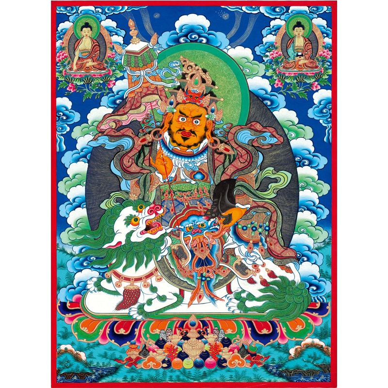 西藏密宗佛像唐卡菩萨超高清图片中国画工笔电子版人物装饰素材