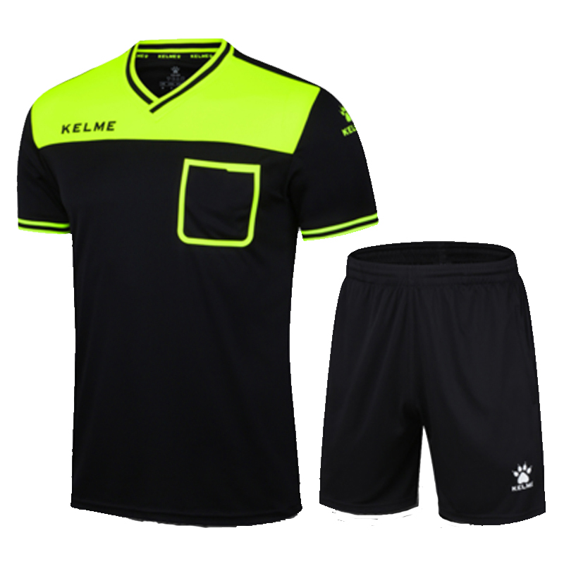 卡尔美正品足球裁判服套装成人男女短袖透气舒适比赛专业装备速干