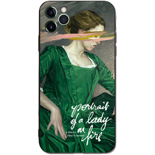 阿黛尔燃烧女子的画像电影手机壳周边菊石蕾丝卡罗尔小姐适用于苹果VIVO华为OPPO一加E红米IQOO支持来图定制