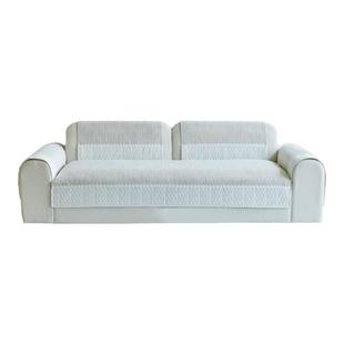 雪尼尔沙发垫四季通用2025新款高档防滑坐垫子沙发布套罩直排盖布