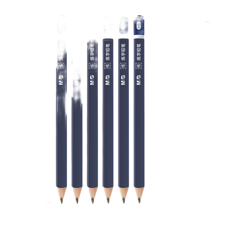 晨光文具 大三角铅笔 HB小学生专用一年级无毒粗三角公文式练字书法幼儿园初学者儿童2B安全粗杆铅笔