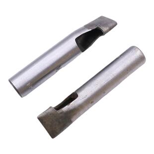 手工皮带皮料打孔器6mm扁冲圆角一字冲皮革开孔冲孔工具皮艺花冲