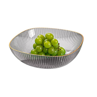 水果盘果盘家用客厅茶几糖果零食摆放盆现代简约轻奢高档2026新款