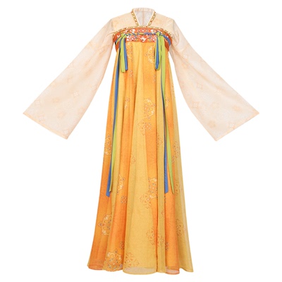 【重回汉唐长安渡】正品原创唐制齐胸衫裙破裙套装国风汉服女款春