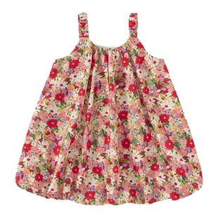 INSbobo女童连衣裙周岁女宝礼服夏季儿童吊带裙宝宝夏装女孩裙子