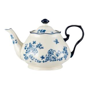 迦蓝中式复古陶瓷花茶壶青花瓷泡茶壶泡茶家用功夫单壶高档冷水壶