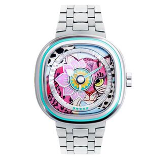 【自营】SEVENFRIDAY七个星期五手表 PDP联名款石英钢带女表C1/01