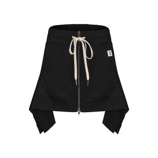 madeinnormal设计师品牌LOOKNOW2025夏季新款黑色两穿抹胸半裙女