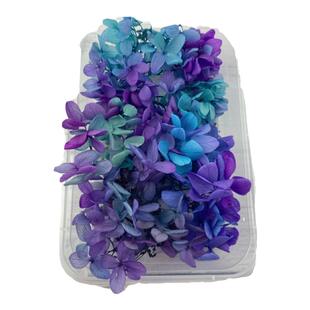 花掌柜A级永生花diy材料小叶安娜木绣球手工制作暴力熊科比相框