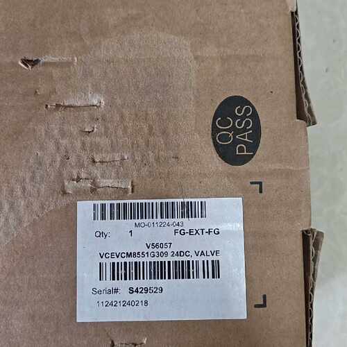 溢价-爱默生电磁阀VCEVCM8551G309 24DC,