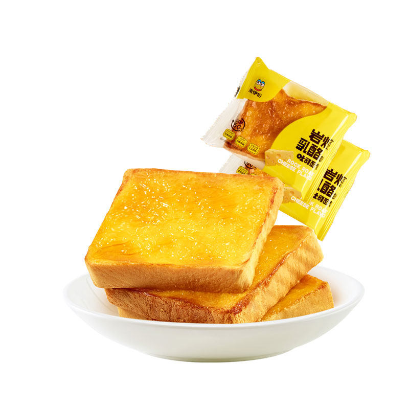 来伊份岩烧乳酪味吐司500g小包装