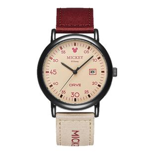 迪士尼手表考试专用女款学生初高中2025新款只看时间机械考公考研