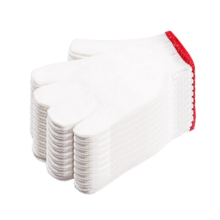 升海诺劳保手套尼龙耐磨加厚劳动工作防滑纯棉纱线工地干活批发价