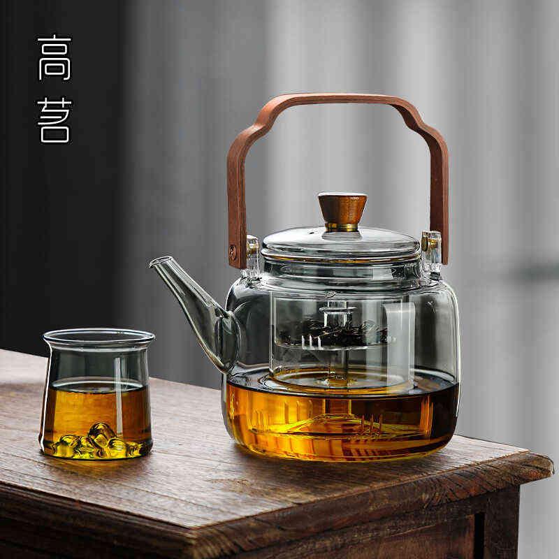 耐高温玻璃煮茶壶2025新款提梁泡茶器电陶炉专用烧水壶围炉煮茶炉