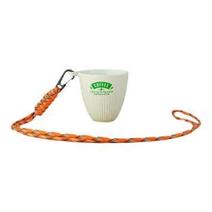 咖啡杯定制logo图案挂脖咖啡渣杯子挂绳杯便携企业环保礼品露营杯