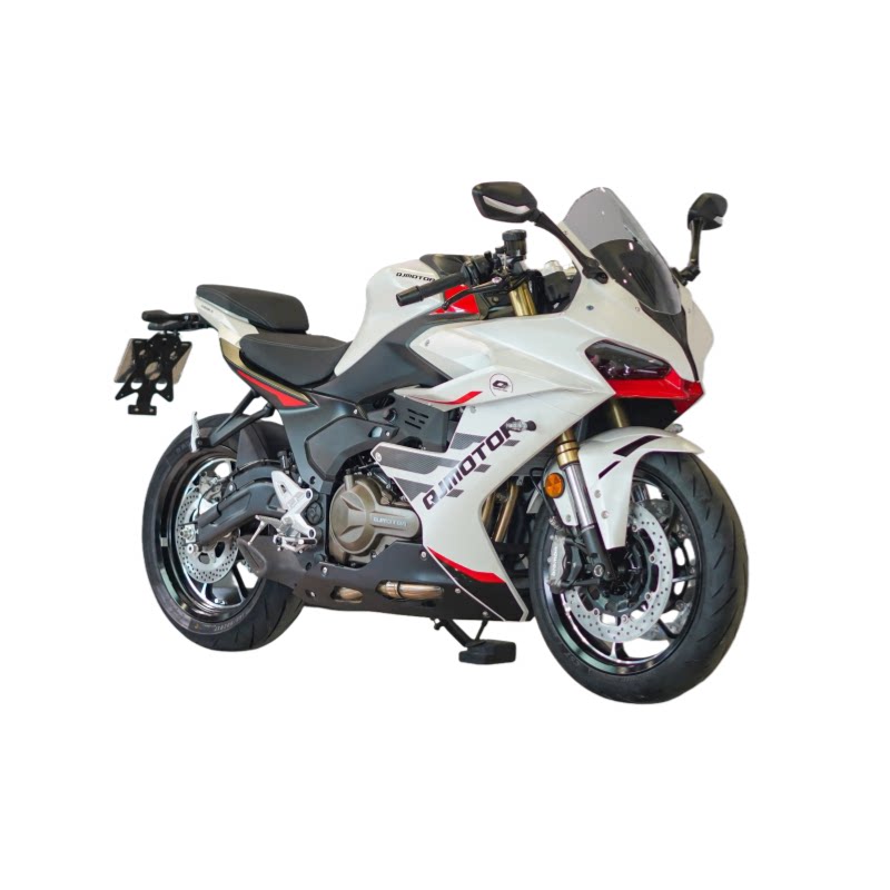 原厂QJ摩托配件钱江 赛550S QJ500GS-7A 上下联板三星方向柱立柱