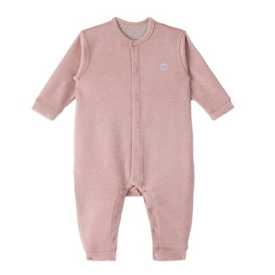 蚕丝羊毛婴儿连体衣保暖吸湿秋冬