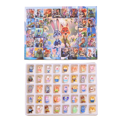 疯狂动物城盲盒戳戳乐抽奖玩具