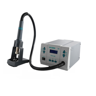 原装快克QUICK861DW热风枪拆焊台 无铅数显热风智能温控1000W风嘴