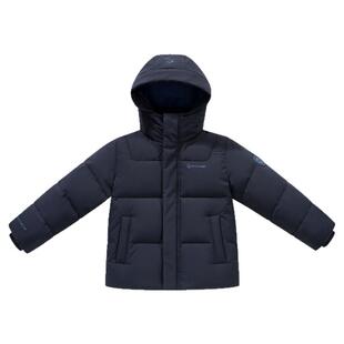鸭鸭儿童羽绒服男女款2026冬季休闲百搭加厚保暖连帽鸭绒童装外套