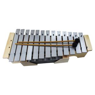 奥尔夫打击乐器13音箱体式变调高中低音红木木琴铝板琴敲音乐教室