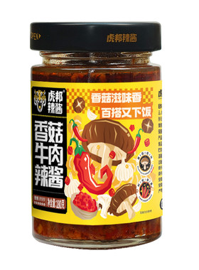 虎邦香菇牛肉辣酱180g