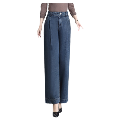 韩版长裤阔腿高腰2022春秋新款