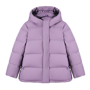 若宿/麦克小乖/UCUB95白鸭绒冬季加厚连帽羽绒服男女童加绒羽绒服