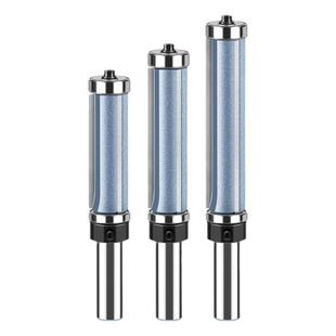 双轴承三刃修边刀木工铣刀上下轴承修边刀仿型修边刀木工刀具钨钢