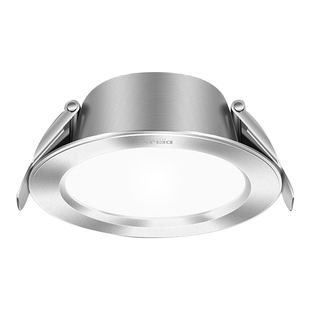 德力西照明led筒灯客厅灯桶灯7.5开孔嵌入式天花板灯家用孔灯射灯