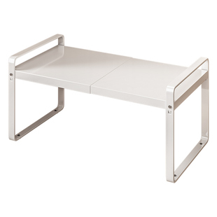 免打孔可伸缩隔板置物架橱柜内分层架厨房隔断板子台面收纳架