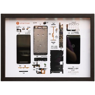 手机拆解相框挂墙苹果拆机标本diy画框iphone零件分解展示装裱框
