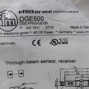 议价IFM OGE380 OGE500 OGE503 OGE700 OGE701 全新原装正品易福