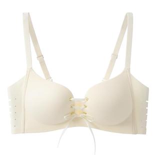 绑带无痕内衣女小胸聚拢显大文胸收副乳防下垂女士性感防外扩胸罩