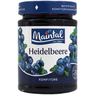 德国原装进口美茵塔尔果酱草莓蓝莓甜橙樱桃蔓越莓涂抹面包烘焙