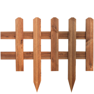 栅栏室外防腐木护栏碳化栏杆围栏篱笆户外花园小篱笆庭院实木围挡