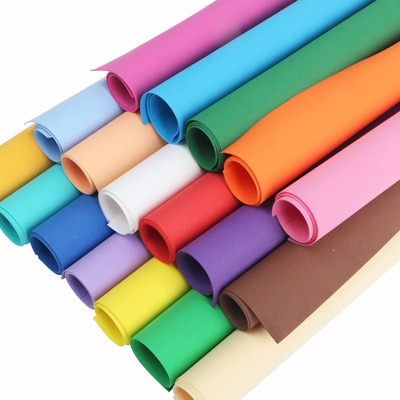 彩色海绵纸手工大尺寸玫瑰花蝴蝶