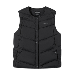 outdoor products 秋冬新品羽绒背心女90鸭绒防风保暖休闲马甲