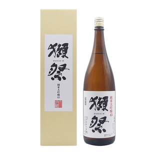 日本原装进口 DASSAI/獭祭纯米大吟酿45清酒1.8L/720ml 15%VOL